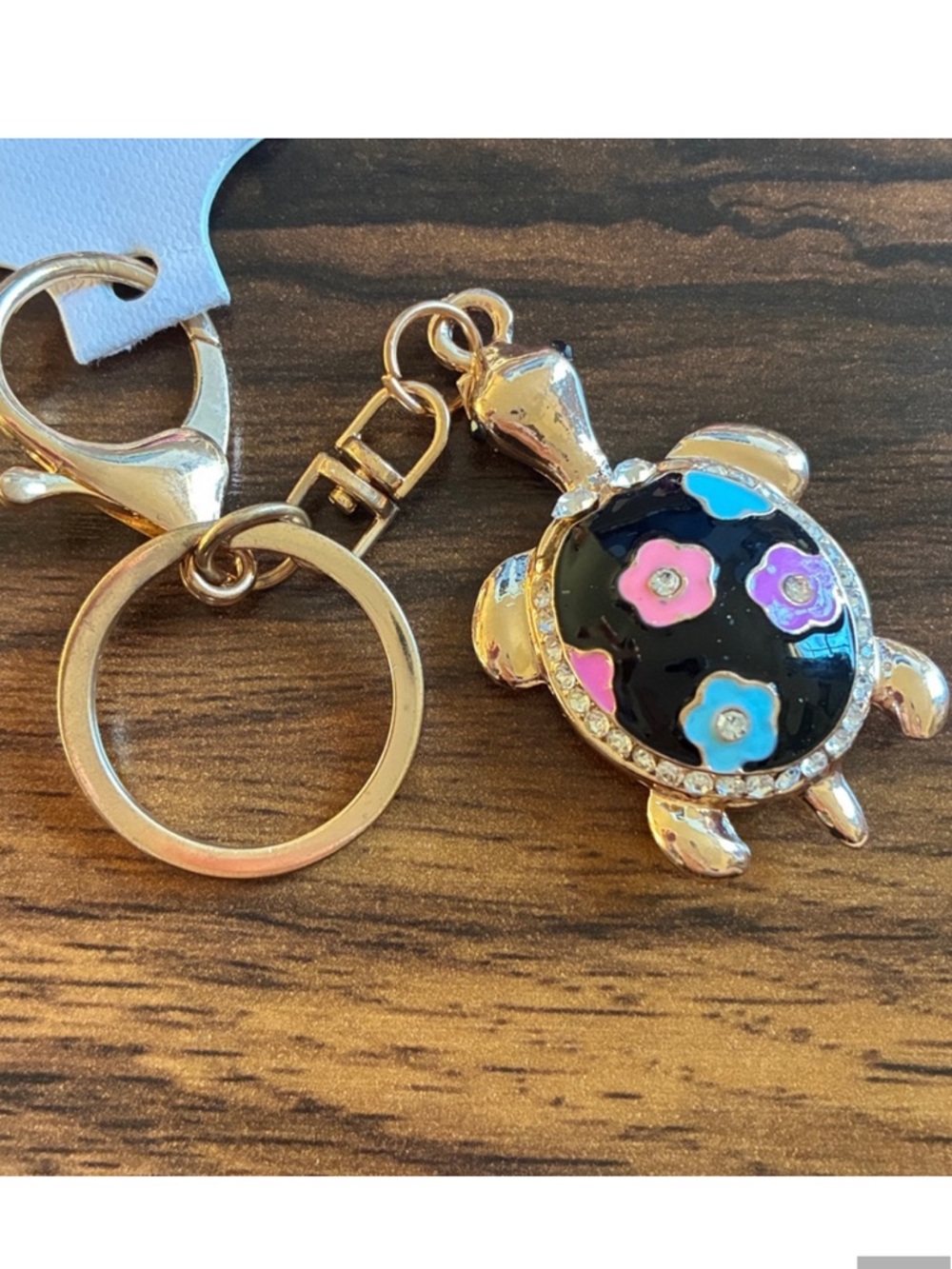 Colorful Turtle Bag Charm